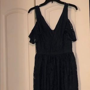 Dark Blue Lace/Croquet Dress